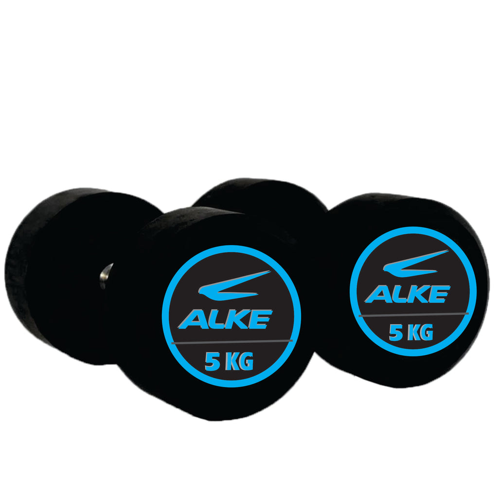 ALKE Dumbbells Rubber Coated
