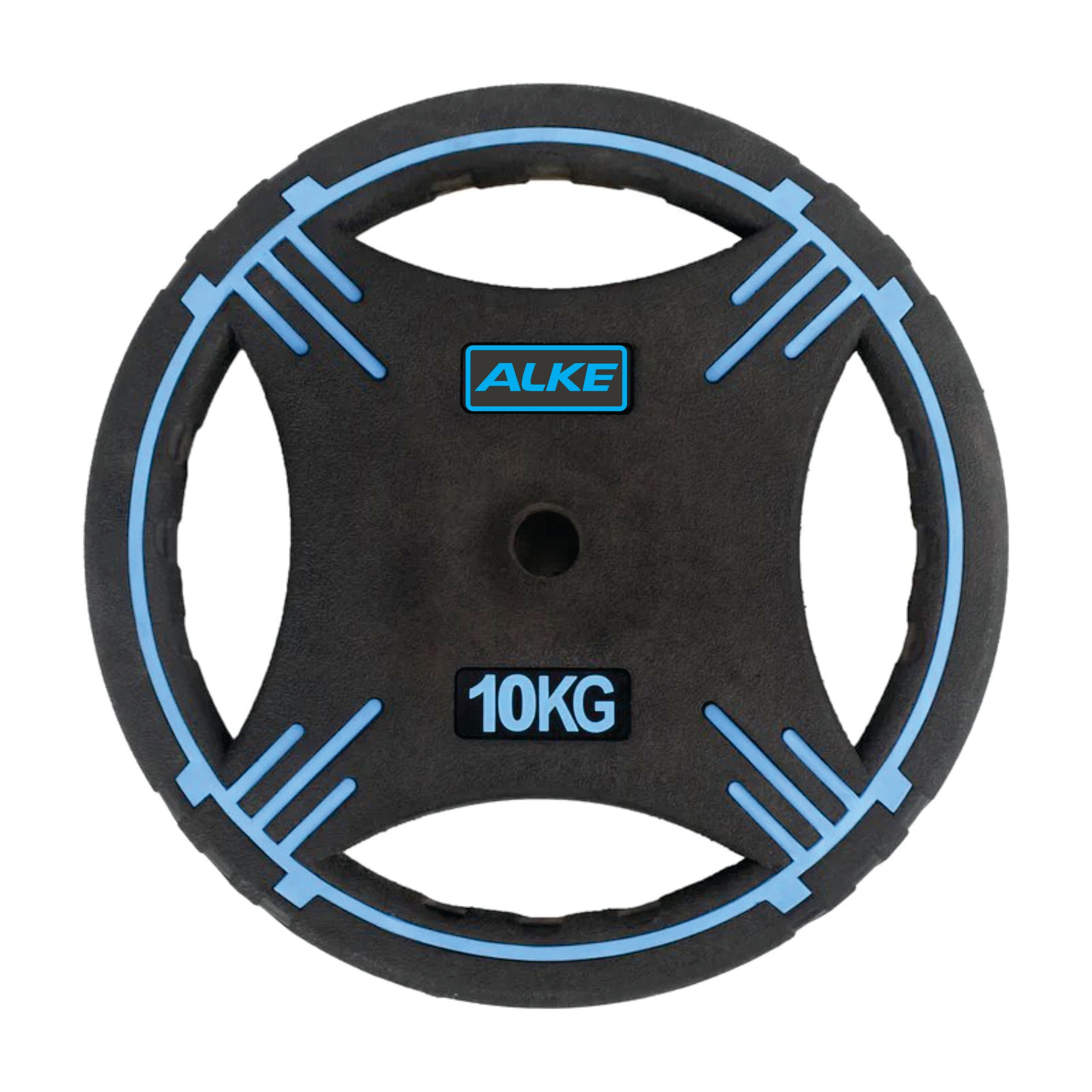 ALKE Weight Plate QuardGrip Rubber One Inch Hole (1" Hole)